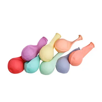 100szt 10 cali makaronu kolor lateksowe balony festiwal Urodziny dekoracje balony jest słodki kolorowy Jednorożec partia wiszące dekoracje