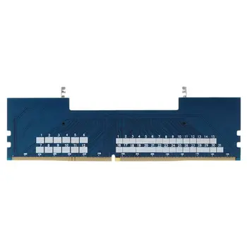 Profesjonalny laptop DDR4 SO-DIMM to Desktop DIMM RAM Memory Connector Adapter KOMPUTER stacjonarny karty pamięci konwerter adapter