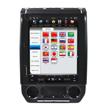 2din GPS android nawigacja do Ford F150+ pionowy ekran radio samochodowe samochodowy odtwarzacz DVD odtwarzacz multimedialny Radio stereo