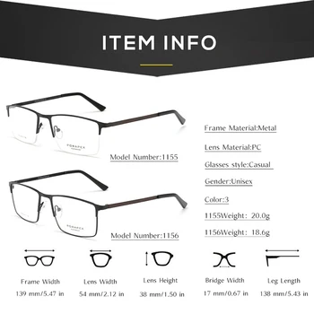 Stop tytanu optyka okulary przepisane im okulary oprawki męskie okulary oprawa moda klasyczne męskie kwadratowe okulary mężczyźni krótkowzroczność