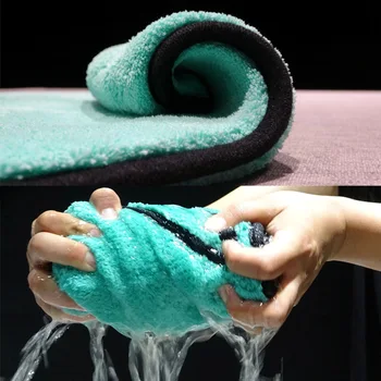 Myjnia 1200GSM Car Detailing Kwacze Towel Car Cleaning Drying Cloth gruba szmata do mycia samochodów kuchnia tkaniny do pielęgnacji samochodu