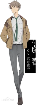 Anime Balance:UNLIMITED Haru Daisuke Kato Kanbe Cosplay Costume for male /female custom size