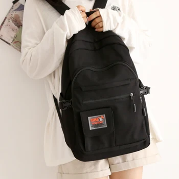 Japońska moda Damska plecak damski dużej pojemności szkolna torba dla dziewczyn chłopiec koreański Ins liceum plecak kobieta