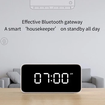 Xiaomi Xiaoai Smart Alarm Clock Dersktop Wireless bluetooth Speaker Clock AI Voice Broadcast Mi Home App Smart Home