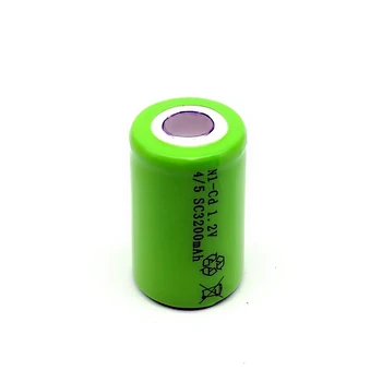Nowy 4/5 SC 1.2 V bateria 3200mAh 4/5 SC Ni-CD bateria bez kart, nadaje się do narzędzi elektrycznych LED