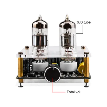 AIYIMA Mini 6J3 Tube Preamplifier Amplifier Board Fever Vacuum Tube Preamp Bile Buffer AMP Home Sound Theatre Diy