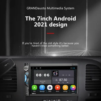GRAND 60BT PRO 2 Din Android Car Radio Toyota Nissan, Hyundai Lada nawigacja GPS 7
