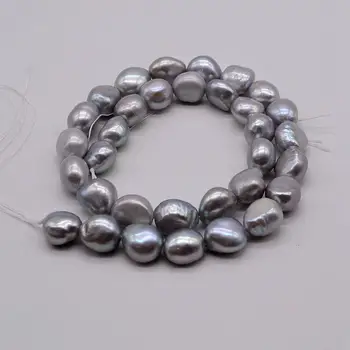 Przestrzenny perły w różnych kolorach. Barokowy naturalne słodkowodne perły. On ma 38 cm długości i 12 mm średnicy. DIY akcesoria