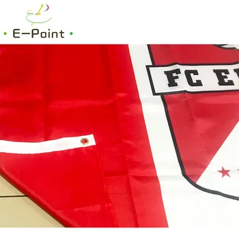 Flaga holenderskiego klubu piłkarskiego FC Emmen 3ft*5ft (90*150 cm) rozmiar ozdoby świąteczne do domu flaga Bunn prezenty