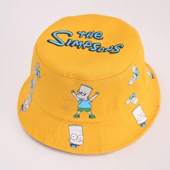 Wiosna i lato nowy plac kapelusz kreskówka chłopiec druku rybak kapelusz mężczyźni i kobiety moda dla dzieci basen kapelusz słońce kapelusz