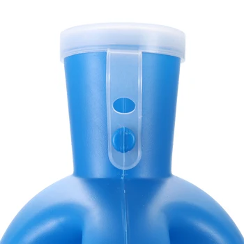 1szt 2000 ml niebieski plastikowy telefon pisuar toaletowy pomoc butelka przenośny mocz butelka człowiek toaleta dostawy dla miłośników kempingu szpitala opieki