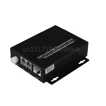2-kanałowy PCM głosowej telefon światłowodowy konwerter i 1 kanał 100M Ethernet, fiber FC-port optyczny, tryb pojedynczy (single), 20 km