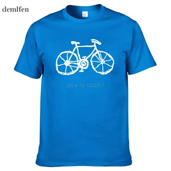 Cycl Bicycle Unique Fashion Classic Men Round Collar Short Sleeve T-shirt Design Funny Tops Tees