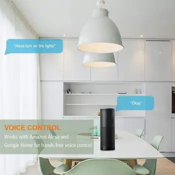 5 Color RGBWC WiFi Smart Alexa Echo Voice Control LED Bulb Remote Control energooszczędna lampa synchronizacji inteligentnego domu oświetlenie