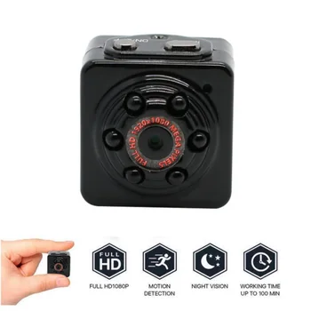 SQ9 Mini Camera 480P Video Recorder Digital Micro Cam Full HD IR Night Vision Smallest DV DVR Camcorder PK SQ11 SQ8 s