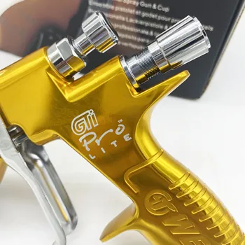 WETA GTI PRO spray paint gun 1.3 mm Airbrush pure AL forge natrysk bezpowietrzny do malowania samochodu pneumatyczne narzędzie air brush sprayer