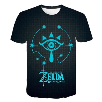 Odzież dziecięca koszulka Breath of The Wild Link Champion Zelda Children T-shirt for Boys and Girls Toddler Shirts Tee