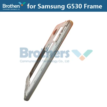 Samsung Samsung G530 średnia ramka z obiektywem aparatu + przyciski do Samsung Galaxy Grand Prime G530 G530H wymiana AAA