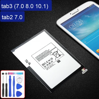 Tablet bateria do Samsung GALAXY Tab 3 7.0 8.0 10.1 tab2 7.0 tab3 lite SM T110 T210 T211 T215 T310 T311 P5200 P5210 P3100 P3110