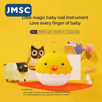 JMSC elektryczny noworodek obcinacz do paznokci trymer dzieci Bezpieczny, manicure, pedicure nóż nożyczki narzędzie Yygiene Kit pielęgnacja zestaw Infantil