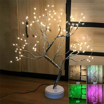 Led światła choinki gałąź brzozy perłowa światło lampy gałęzie drzewa lampa świąteczne dekoracje ślubne wystrój domu noworoczny prezent