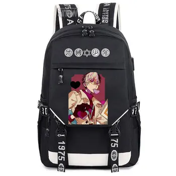 2020 nowy opatrunek oprawa Jibaku Shounen Hanako-kun plecak Fashion schoolbag Anime Student oxford high-capacity Bag unisex