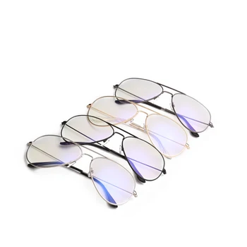 Okulary Retro Ramka Kobiety Lotnicze Duże Okulary Optyczne, Okulary Ramka Pilot Nadaje Się Na Twarzy Oczu Okulary Ramki Panie