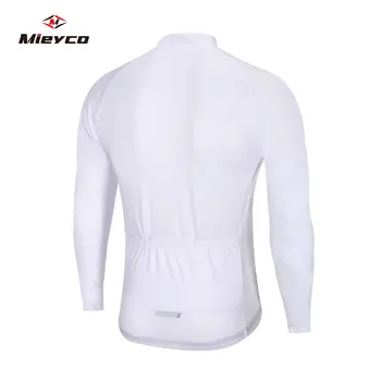 Biały jazda na Rowerze Jersey człowiek rower górski odzież szybkoschnąca wyścigi MTB rowerowa odzież mundury Breathale jazda na Rowerze odzież
