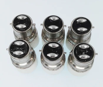 6szt B22 to E14 Light Socket adapter B22 to E14 EU Standard Candelabra lamp holder converter, CE, Rohs