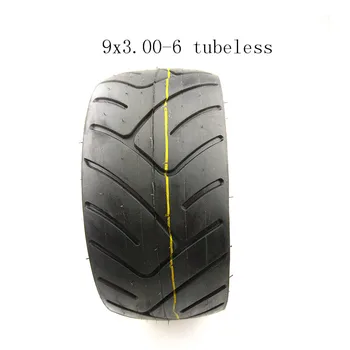 9X3.00-6 bezdętkowe próżniowe opony 10-calowe próżniowe drogowe opony do elektrycznego skutera 6-calowy silnik piasty koła korzystanie z tyres9*3.00-6