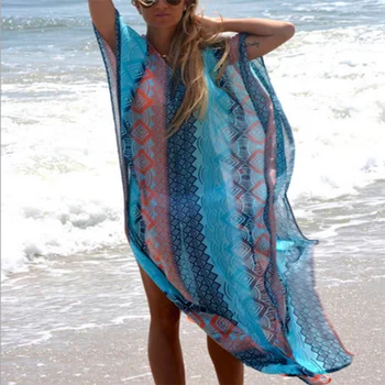 Pareo plażowy długa sukienka letnie damskie stroje kąpielowe osłony seksualne pokusy strój kąpielowy kobiety pareo plażowy strój kąpielowy damski Playa