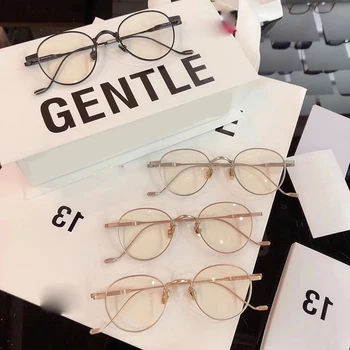 2020 koreańskiej marki design delikatne oprawki okularowe Tom21 kobiety mężczyźni oprawek do okularów do czytania krótkowzroczność przepisane im soczewki