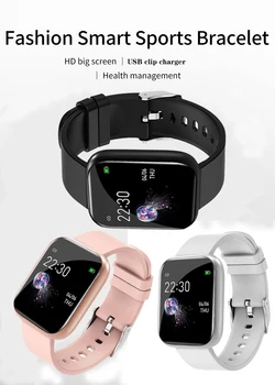 I5 Smart Watch sportowy krokomierz pulsometr monitorowanie ciśnienia tętniczego krwi mężczyźni i kobiety Smartwatch dla Huawei iPhone Phone PK W4 D20