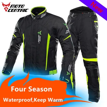 2020 MOTOCENTRIC Keep Warm Winter Motorcycle Jacket spodnie motocross racing Kurtka do jazdy konnej kostiumy wodoodporny Jaqueta Motoqueiro
