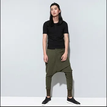 Najlepiej sprzedający się produkt w 2020 roku, męskie spodnie z zamkniętymi ustami koreańskie męskie casual spodnie hip-hop spodnie Tide odzież Męska
