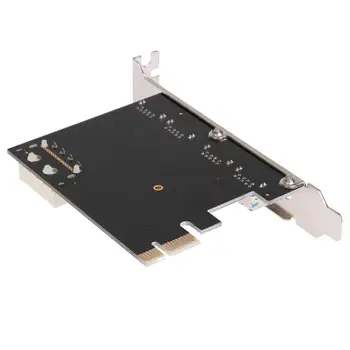 PCI-E to USB3.0 Expansion Card 4 port Computer USB3.0 Expansion Card Household Computer for Parts Bitcoin Miner Mining