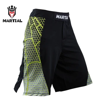 Martial fitness MMA SZORTY crossfit boxing szyby four way stretch fight szorty mma qucik dry szorty mma fight