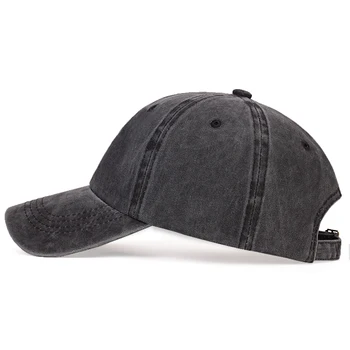 Letnia moda dzika czapka z daszkiem nuta haft osobowość tato kapelusz regulowana bawełniana pranie czapki odkryty roleta kapelusz gorras
