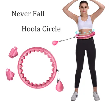 Regulowany Hoola koło smart-sportowa pierścień auto-spinning magia masaż obręczy fitness-sprzęt do domowej siłowni treningu talia odchudzanie