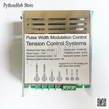 DC24V proszek magnetyczny hamulec sprzęgła kontroler regulacji naciągu płyta obsługuje PLC modelowania 0-10V sterowania PWM do sterowania