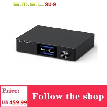 SMSL SU-9 SMSL SH-9 zrównoważony dekoder MQA pełna dekoder Bluetooth 5.0 ES9038 DAC 2 generacji XMOS DSD512 PCM768kHz/32Bit UAT LDAC USB