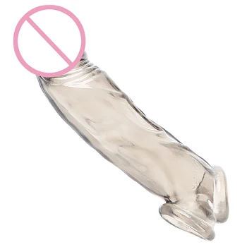 Mrugnięcia penisa rękawa penisa pierścień rozszerzeniu penisa wzrost kogut pierścień wielokrotnego użytku prezerwatywy sex zabawki dla mężczyzn opóźnienie wytrysku
