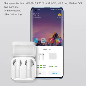 Nowy Xiaomi Air2 SE Bezprzewodowy zestaw słuchawkowy Bluetooth TWS AirDots Pro 2SHSE SBC/AAC Mi True Earbuds Low Lag 20h Long With Standby Bo