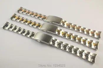 16 mm T101210A T101210 T101217A nowe części godzin męskie modele złoty watchband solidny pasek ze stali nierdzewnej dla T101