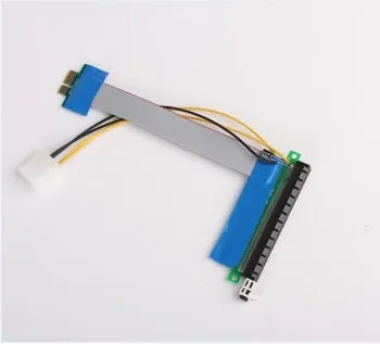19cm PCI-E PCI-E Express 1X to X16 riser Card elastyczne taśmy przedłużacz kabla zasilania dla waluty bitcoin miner