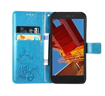 Urządzony w luksusowym wytłaczane 3D flower case do Samsung Galaxy Ace GT-S5830i S5830 PU skórzany portfel etui do telefonu Torba pełna tylna pokrywa