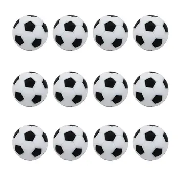 12pcs prezent mini piłka nożna ABS dla dzieci piłkarzyki zestaw atrakcji przez cały Sport kryty gry wymiana piłkę działalności trwałe