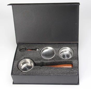 58 mm dna портафильтр ze stali nierdzewnej profesjonalny ekspres do kawy Espresso z 2 filiżankami i 1 filiżanką filtracyjnej kosz w zestawie