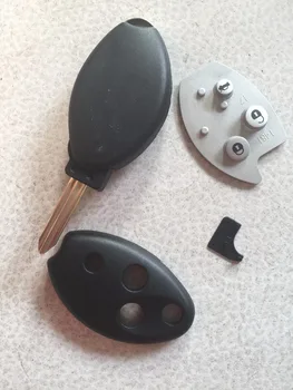 ZABEUDEIR 1szt New Replacement Key Shell For Citroen Xsara/C5 3 BUTTON REMOTE KEY case with blank blade uncut no logo