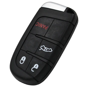 3+1 panika 4 przyciski Smart Remote Key Fob 433MHz z chipem 7953A dla Dodge Dart Charger dla Chrysler 200 300 uncut M3N40821302